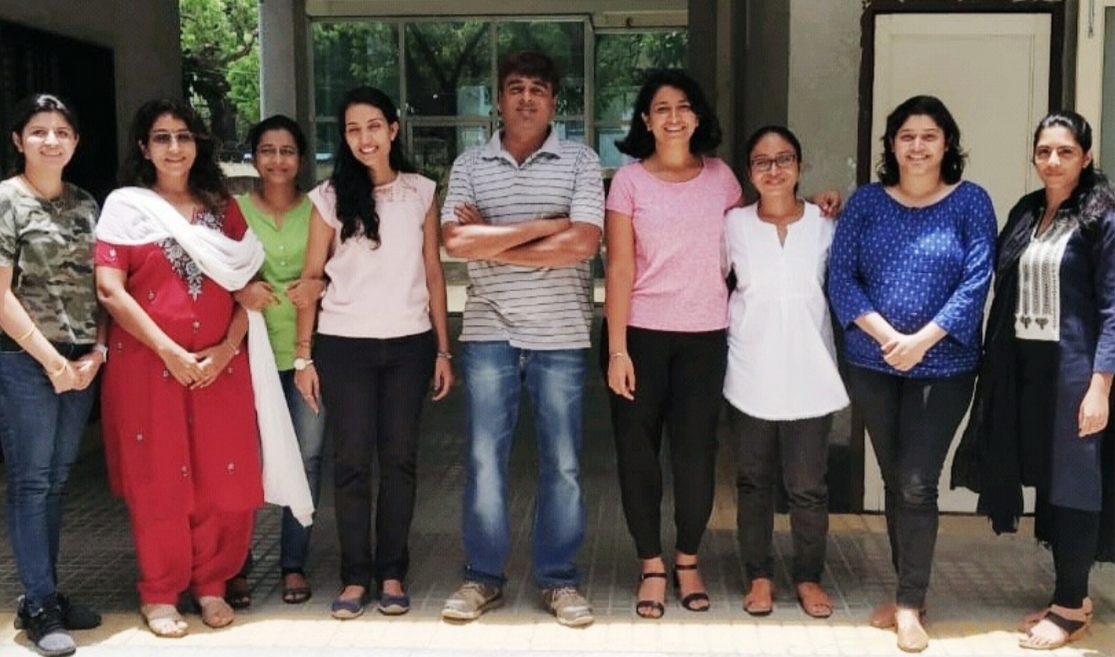 A picture of me with aspiring women entrepreneurs from IIT Nagpur